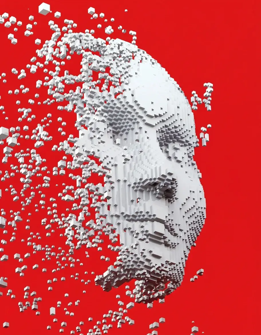 AI digital marketing automation and customer data targeting visualization